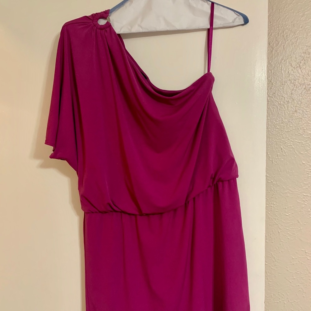 White House / Black Market One Shoulder Dress